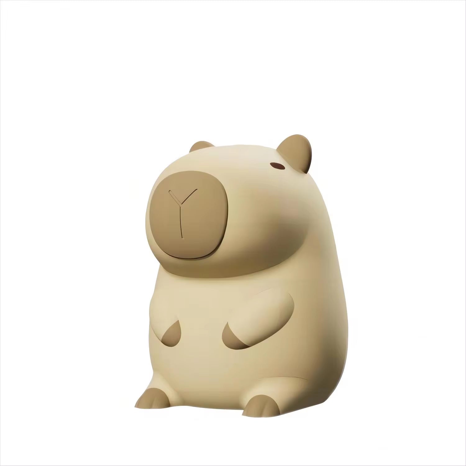 Capybara Nachtlicht für Kinder – USB wiederaufladbare Silikon-Schlaflampe mit Dimmfunktion
